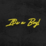 Its A Boy Babyshower Neon Sign