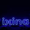 Ixina Blue Neon Sign