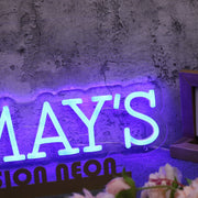 J-MAY'S Blue Neon Sign