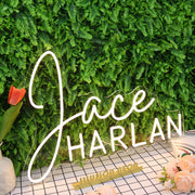 Jace Harlan Yellow Neon Sign