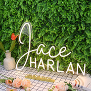 Jace Harlan Yellow Neon Sign