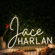 Jace Harlan Yellow Neon Sign