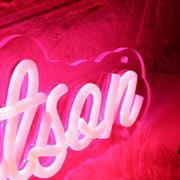 Jackie Watson Red Neon Sign