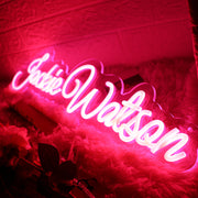 Jackie Watson Red Neon Sign