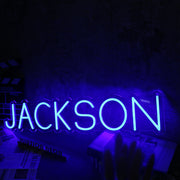 JACKSON Neon Sign