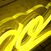 Jaggo Yellow Neon Sign