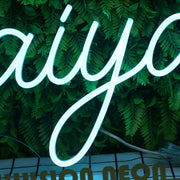 Jaiya Blue Neon Sign