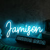 Jamison Blue Neon Sign