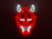 Japan Hannya Demon Neon Sign