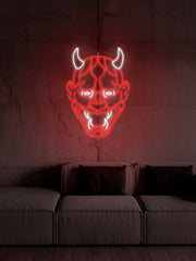 Japan Hannya Demon Neon Sign