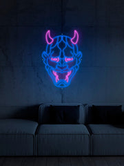 Japan Hannya Demon Neon Sign