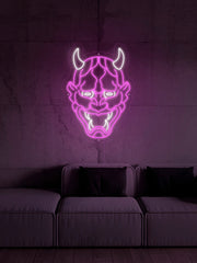 Japan Hannya Demon Neon Sign