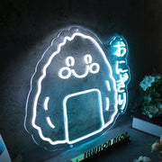 Japanese Rice Balls Neon Sign