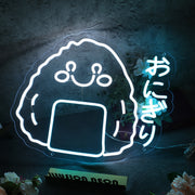 Japanese Rice Balls Neon Sign