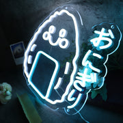 Japanese Rice Balls Neon Sign