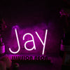 Jay Name Neon Sign