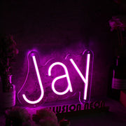 Jay Name Neon Sign