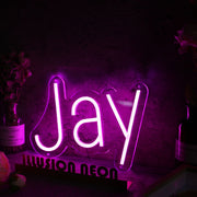 Jay Name Neon Sign