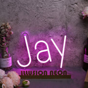 Jay Name Neon Sign