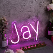 Jay Name Neon Sign