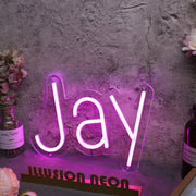 Jay Name Neon Sign