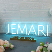 Jemari Blue Neon Sign