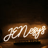 Jenesys Yellow Neon Sign