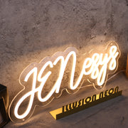 Jenesys Yellow Neon Sign