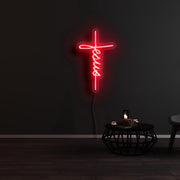 Jesus Neon Sign