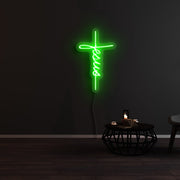 Jesus Neon Sign