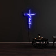 Jesus Neon Sign