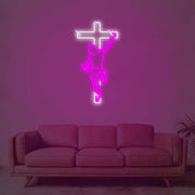 Jesus Neon Sign