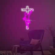 Jesus Neon Sign