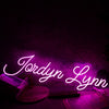 Jordyn Lynn Pink Neon Sign