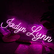 Jordyn Lynn Pink Neon Sign