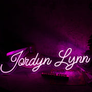 Jordyn Lynn Pink Neon Sign