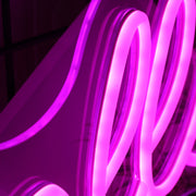 Joses Cue Balls Purple Neon Sign