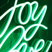 Joy Love Peace Neon Sign