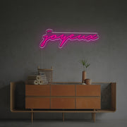 Joyeux LED Neon Sign