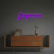 Joyeux LED Neon Sign