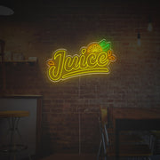 Juicy Juice LED Neon Sign