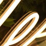 Jules Yellow Neon Sign