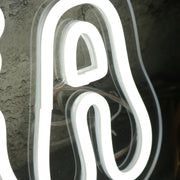 Julia White Neon Sign