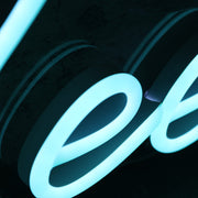 Jungel Lee Blue Neon Sign