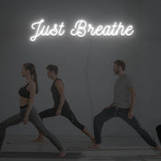 Just Breathe Neon Sign Custom Neon Sign Lights Night Lamp Led Neon Sign Light For Home Party