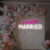 Just Marrired LED Neon Sign