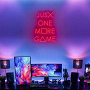 Just One More Game Neon Sign