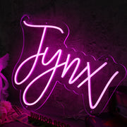 Jynx Pink Neon Sign