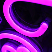 Kaitlin Dark Purple Neon Sign