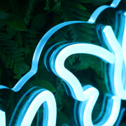 Kaitlyn Blue Neon Sign